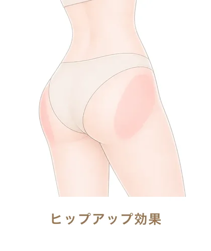 ヒップアップ効果